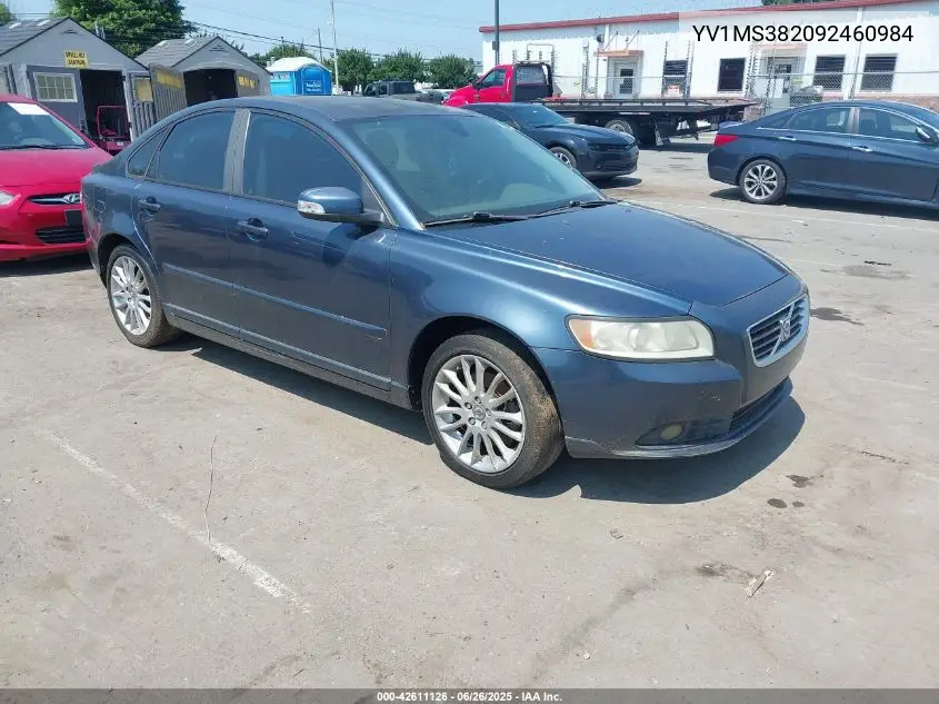 2009 Volvo S40 2.4I VIN: YV1MS382092460984 Lot: 42611126