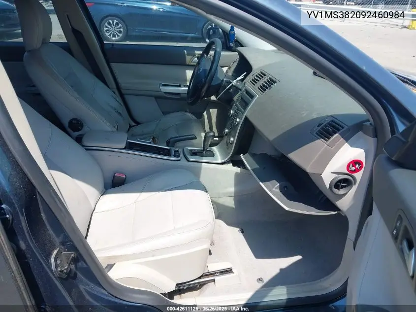 2009 Volvo S40 2.4I VIN: YV1MS382092460984 Lot: 42611126
