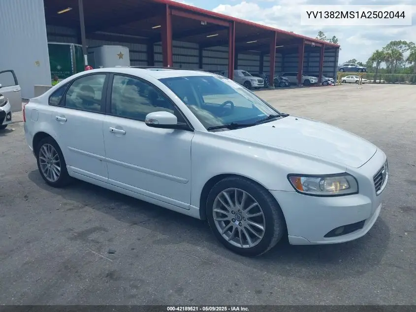 2010 Volvo S40 2.4I VIN: YV1382MS1A2502044 Lot: 42189521