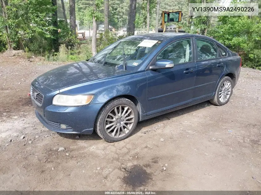 2010 Volvo S40 2.4I VIN: YV1390MS9A2490226 Lot: 42234235