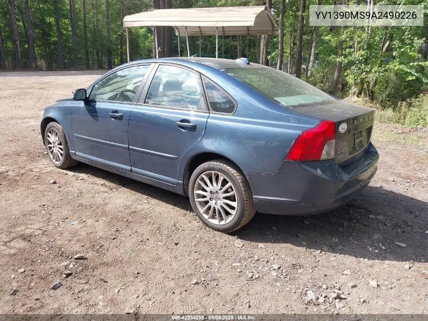 2010 Volvo S40 2.4I VIN: YV1390MS9A2490226 Lot: 42234235