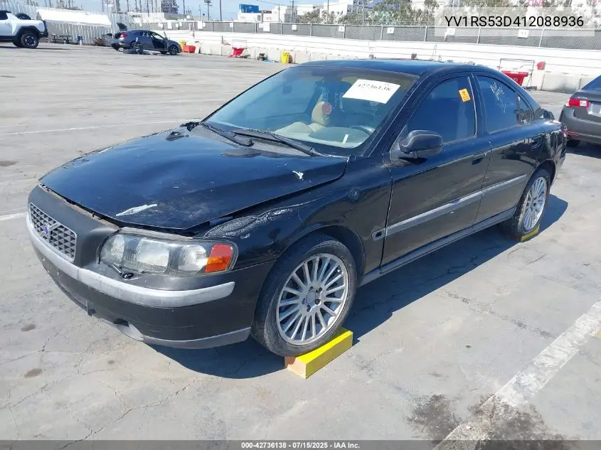 2001 Volvo S60 T5 VIN: YV1RS53D412088936 Lot: 42736138