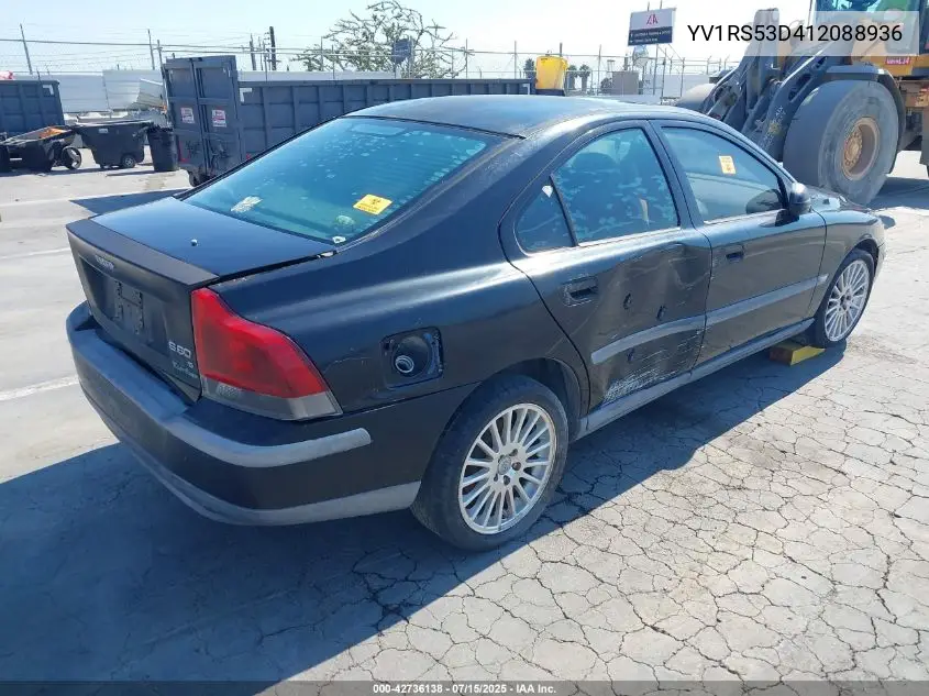 2001 Volvo S60 T5 VIN: YV1RS53D412088936 Lot: 42736138