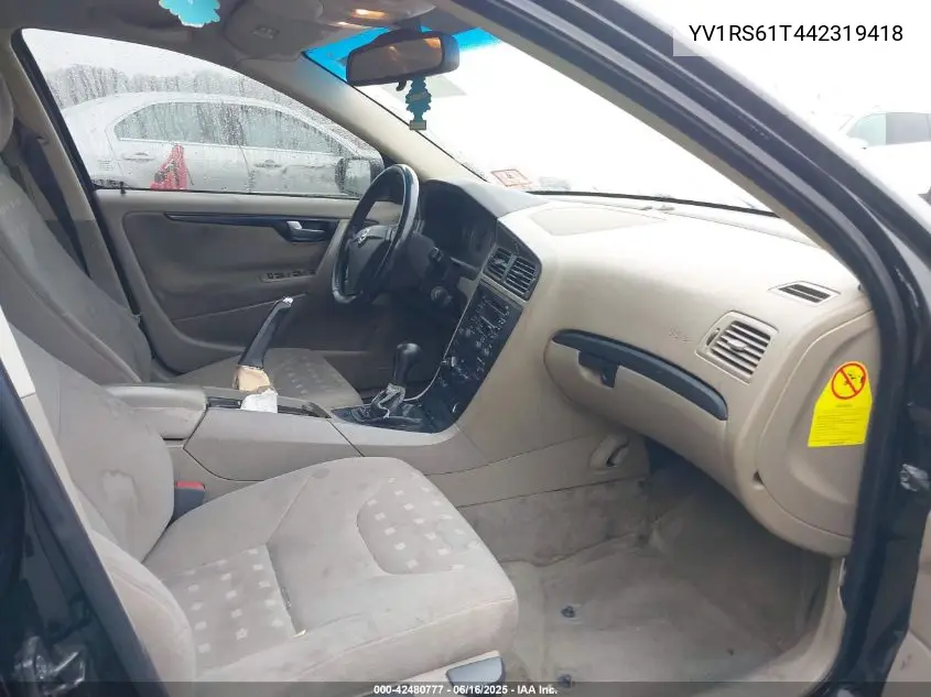2004 Volvo S60 2.4 VIN: YV1RS61T442319418 Lot: 42480777