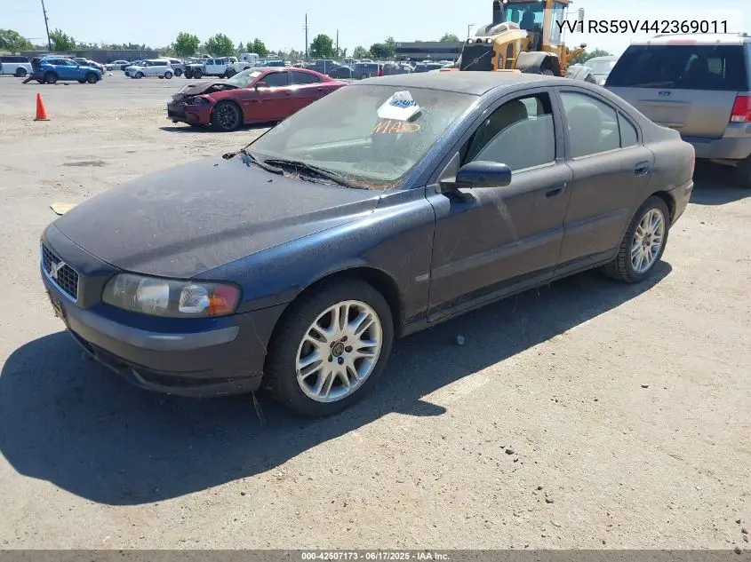 2004 Volvo S60 2.5T VIN: YV1RS59V442369011 Lot: 42507173