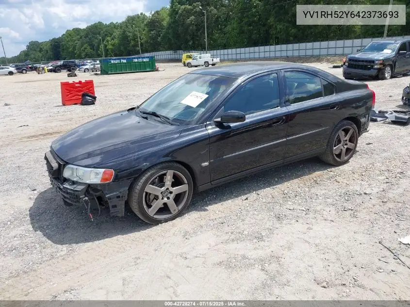 2004 Volvo S60 R VIN: YV1RH52Y642373693 Lot: 42728274
