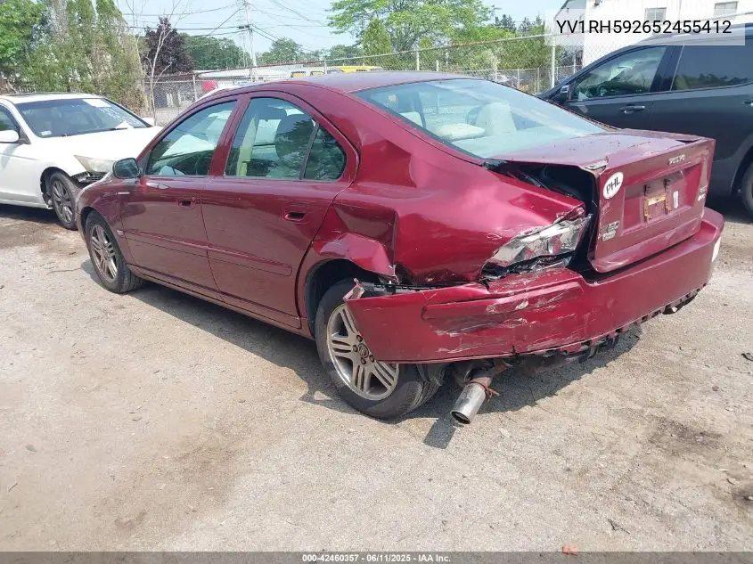2005 Volvo S60 2.5T Awd VIN: YV1RH592652455412 Lot: 42460357