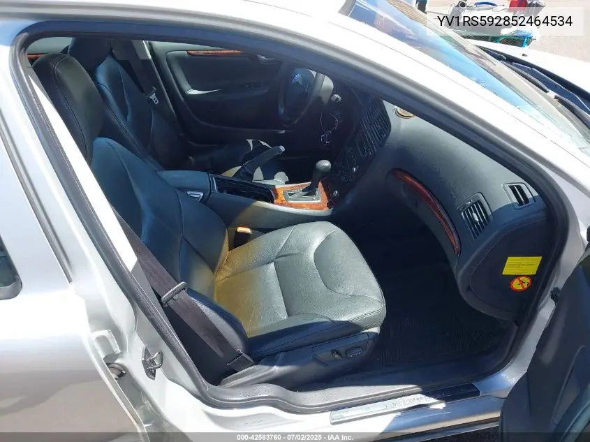 2005 Volvo S60 2.5T VIN: YV1RS592852464534 Lot: 42583760