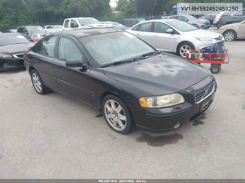 2005 Volvo S60 2.5T Awd VIN: YV1RH592452459250 Lot: 42611610