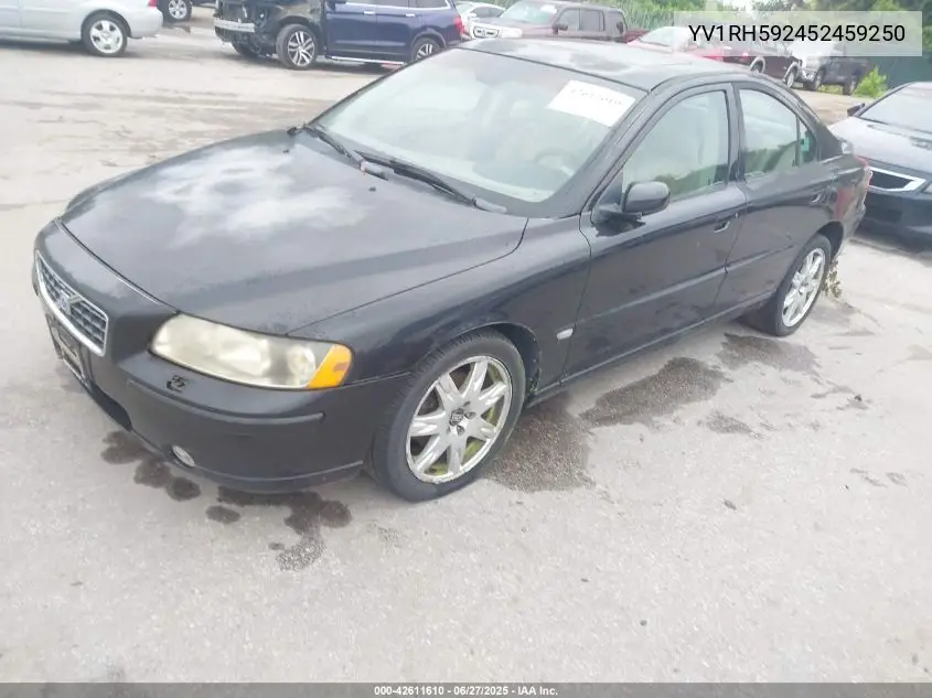 2005 Volvo S60 2.5T Awd VIN: YV1RH592452459250 Lot: 42611610