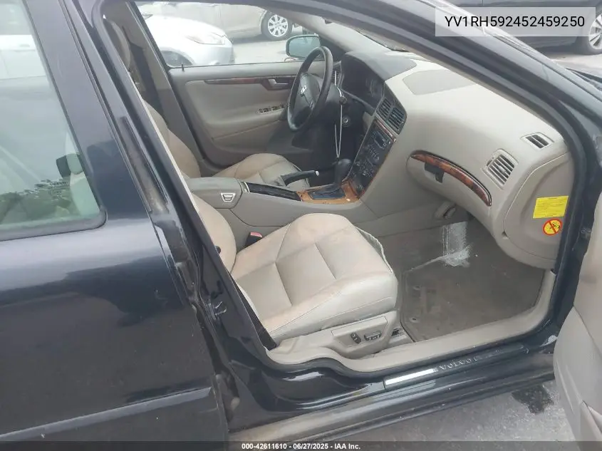 2005 Volvo S60 2.5T Awd VIN: YV1RH592452459250 Lot: 42611610
