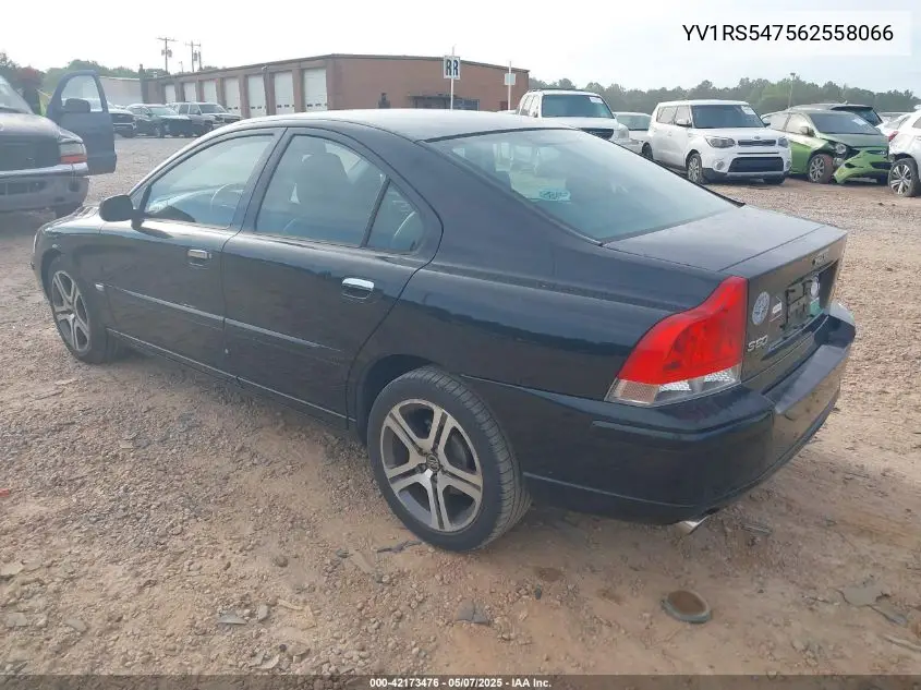 2006 Volvo S60 T5 VIN: YV1RS547562558066 Lot: 42173476