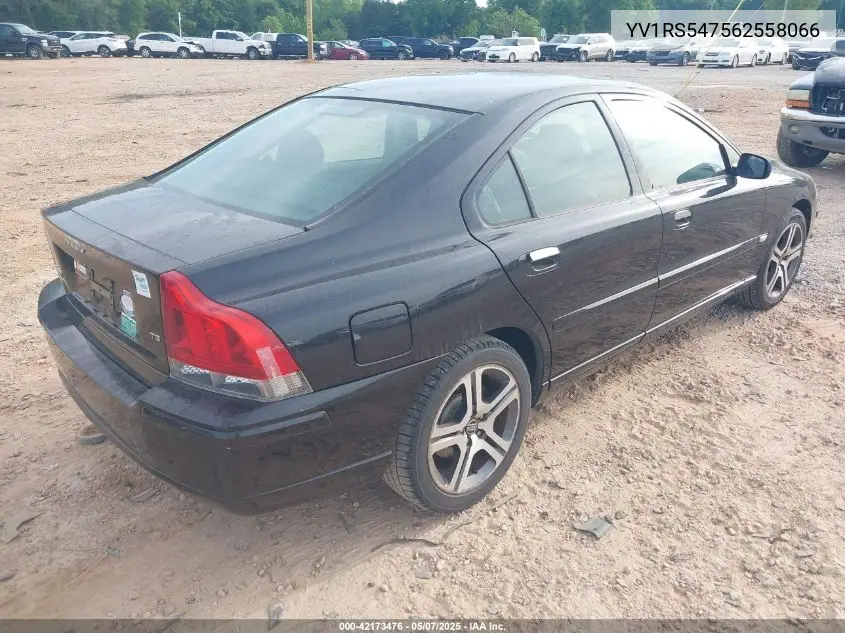 2006 Volvo S60 T5 VIN: YV1RS547562558066 Lot: 42173476