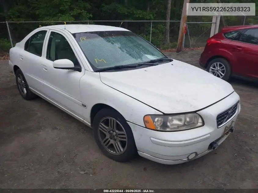 2006 Volvo S60 2.5T VIN: YV1RS592262538323 Lot: 42225344