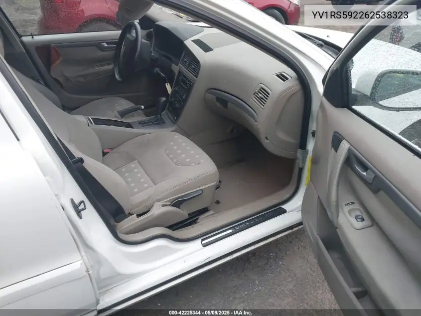 2006 Volvo S60 2.5T VIN: YV1RS592262538323 Lot: 42225344