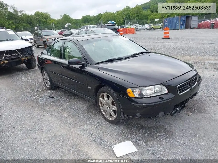 2006 Volvo S60 2.5T VIN: YV1RS592462503539 Lot: 42513481