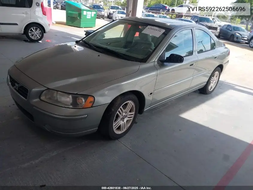 2006 Volvo S60 2.5T VIN: YV1RS592262506696 Lot: 42601838