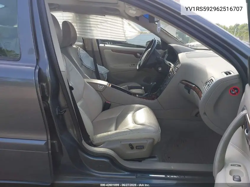 2006 Volvo S60 2.5T VIN: YV1RS592962516707 Lot: 42601899