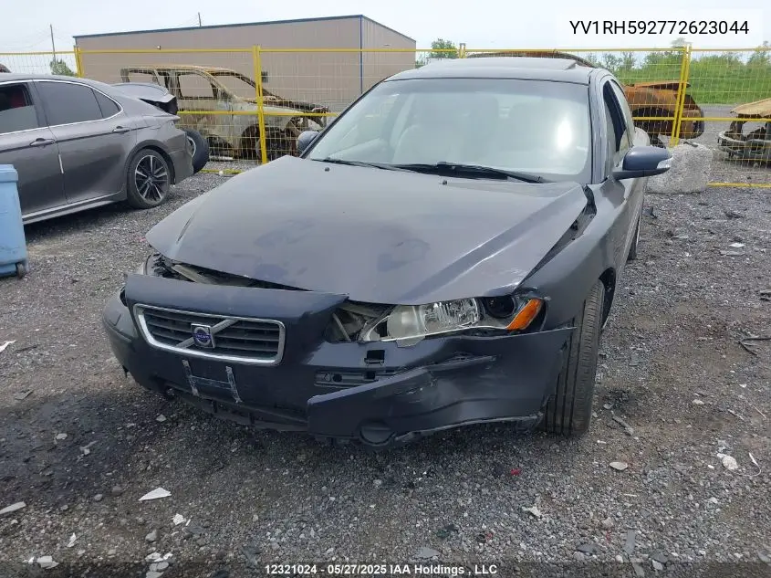 2007 Volvo S60 2.5T VIN: YV1RH592772623044 Lot: 12321024