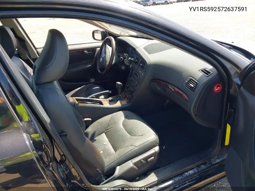 2007 Volvo S60 2.5T VIN: YV1RS592572637591 Lot: 42003278