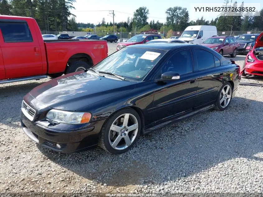 2007 Volvo S60 R VIN: YV1RH527372638582 Lot: 42180797