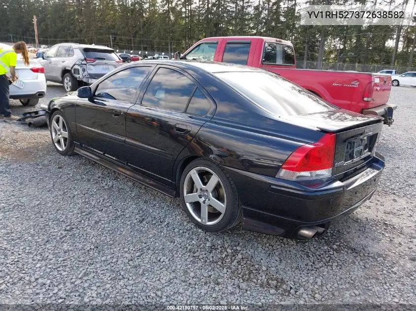 2007 Volvo S60 R VIN: YV1RH527372638582 Lot: 42180797
