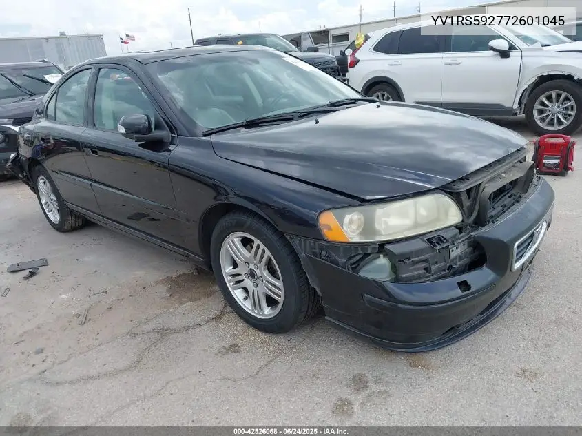 2007 Volvo S60 2.5T VIN: YV1RS592772601045 Lot: 42526068