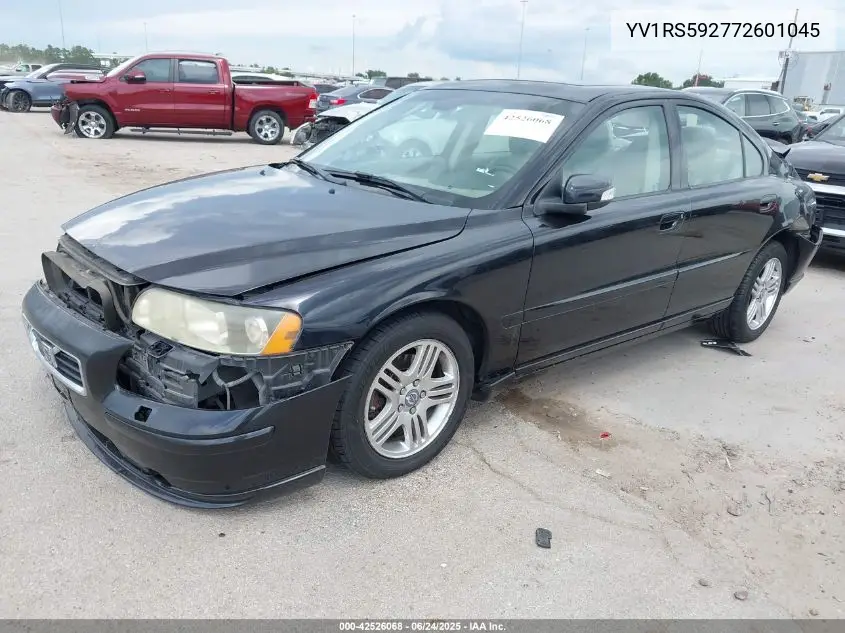 2007 Volvo S60 2.5T VIN: YV1RS592772601045 Lot: 42526068