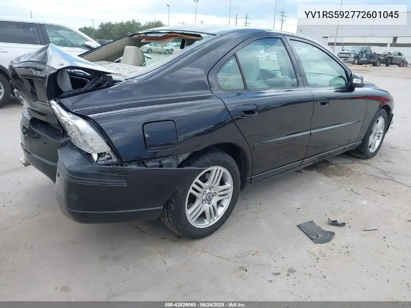 2007 Volvo S60 2.5T VIN: YV1RS592772601045 Lot: 42526068