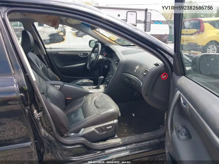 2008 Volvo S60 2.5T VIN: YV1RH592382686756 Lot: 42129235