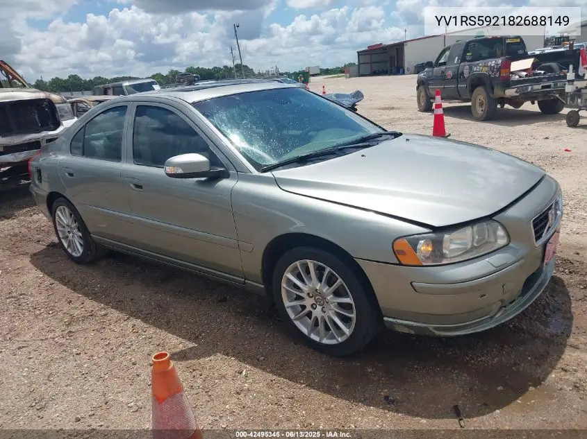 2008 Volvo S60 2.5T VIN: YV1RS592182688149 Lot: 42495346
