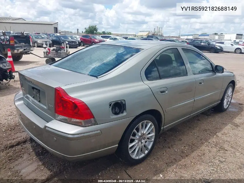 2008 Volvo S60 2.5T VIN: YV1RS592182688149 Lot: 42495346