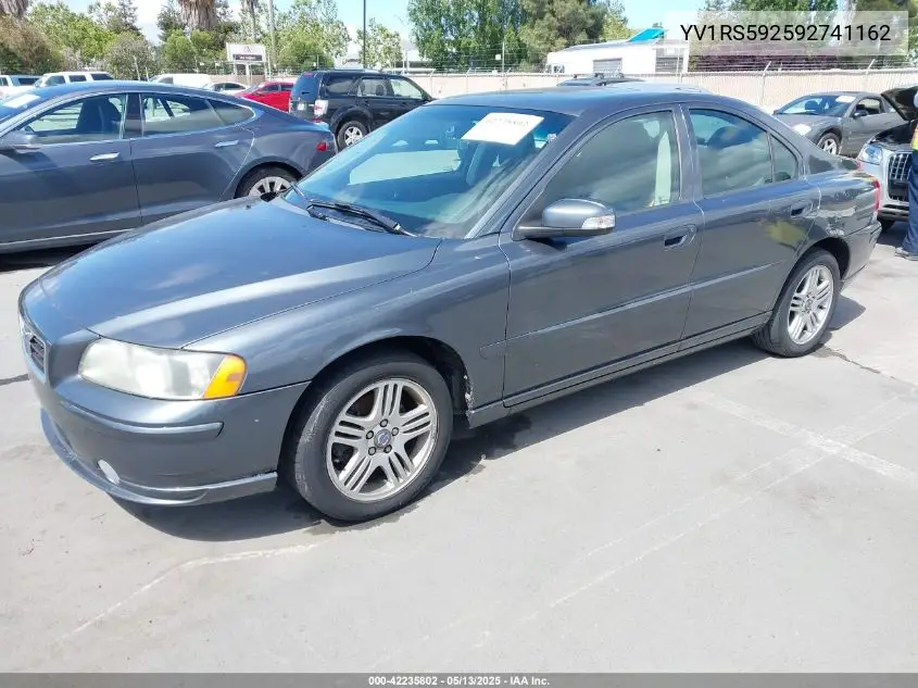 2009 Volvo S60 2.5T/2.5T Special Edition VIN: YV1RS592592741162 Lot: 42235802