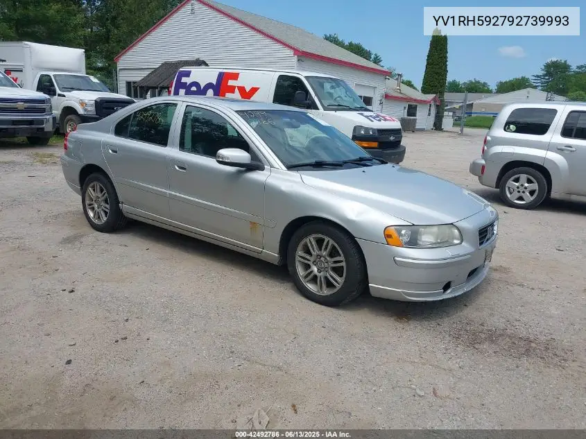 2009 Volvo S60 2.5T/2.5T Special Edition VIN: YV1RH592792739993 Lot: 42492786