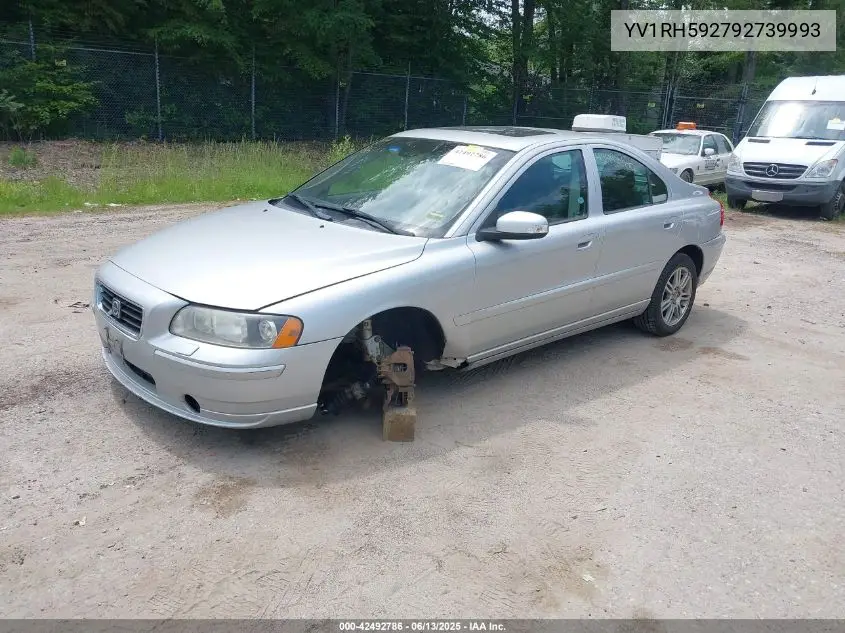 2009 Volvo S60 2.5T/2.5T Special Edition VIN: YV1RH592792739993 Lot: 42492786
