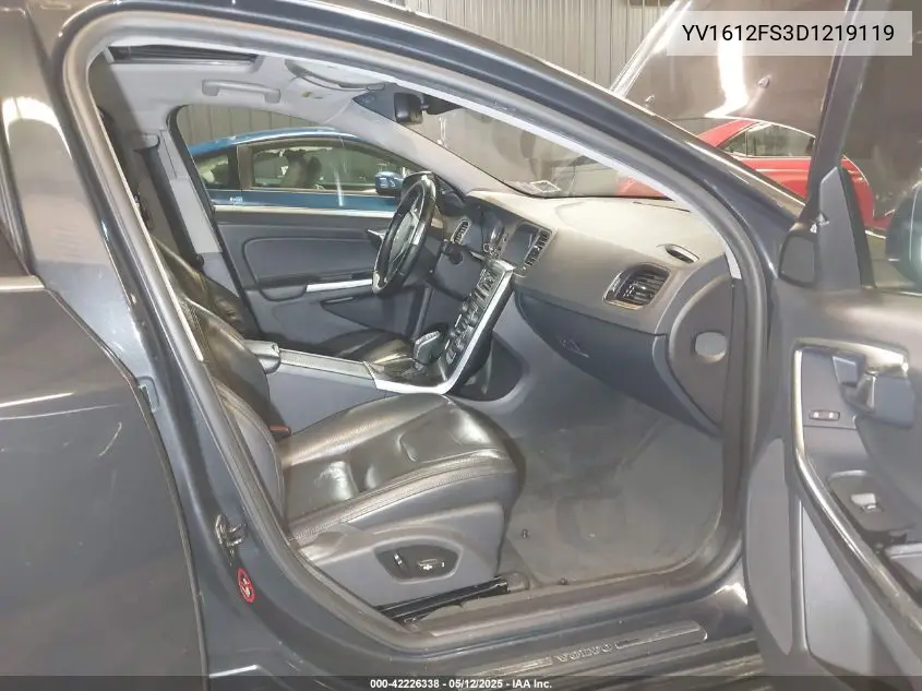 2013 Volvo S60 T5 VIN: YV1612FS3D1219119 Lot: 42226338