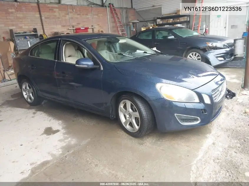 2013 Volvo S60 VIN: YN1612FS6D1223536 Lot: 42597858