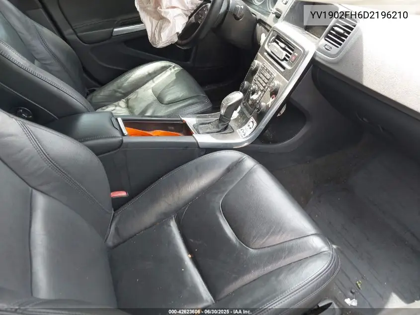 2013 Volvo S60 T6 VIN: YV1902FH6D2196210 Lot: 42623606