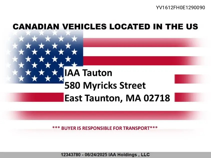 2014 Volvo S60 VIN: YV1612FH0E1290090 Lot: 12343780