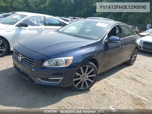 2014 Volvo S60 VIN: YV1612FH0E1290090 Lot: 12343780
