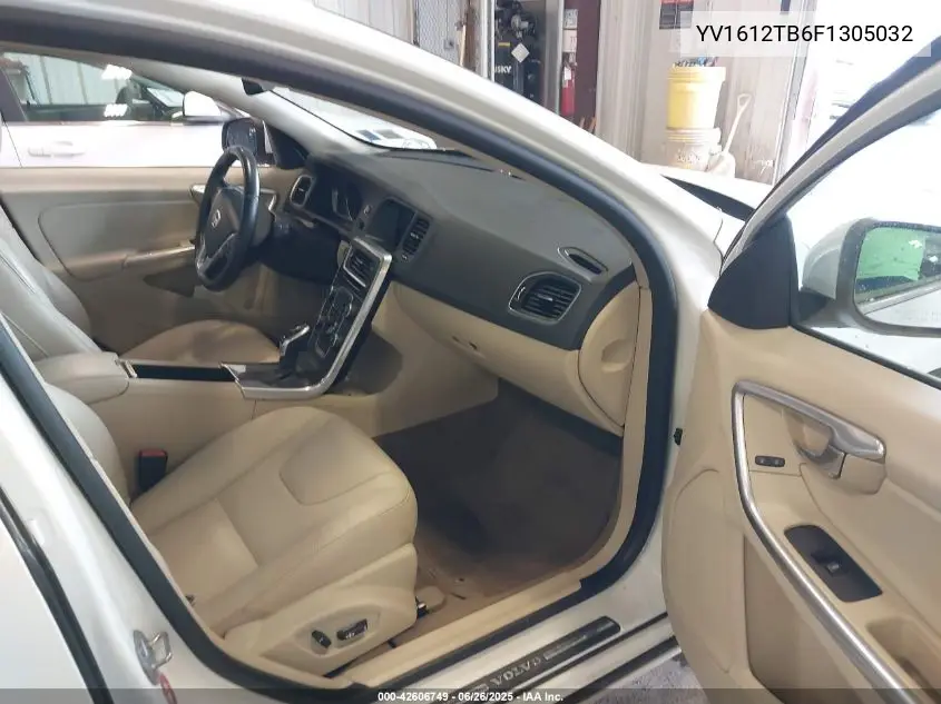 2015 Volvo S60 T5 Premier VIN: YV1612TB6F1305032 Lot: 42606749