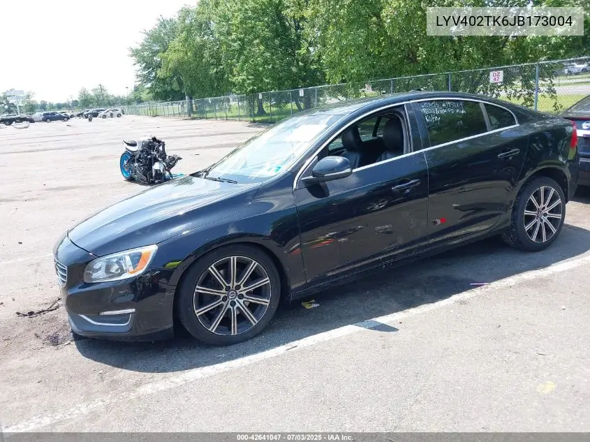 2018 Volvo S60 Inscription T5 VIN: LYV402TK6JB173004 Lot: 42641047
