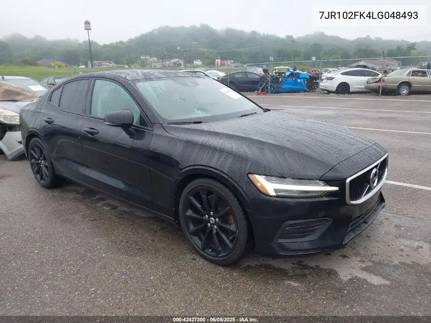 2020 Volvo S60 T5 Momentum VIN: 7JR102FK4LG048493 Lot: 42427300