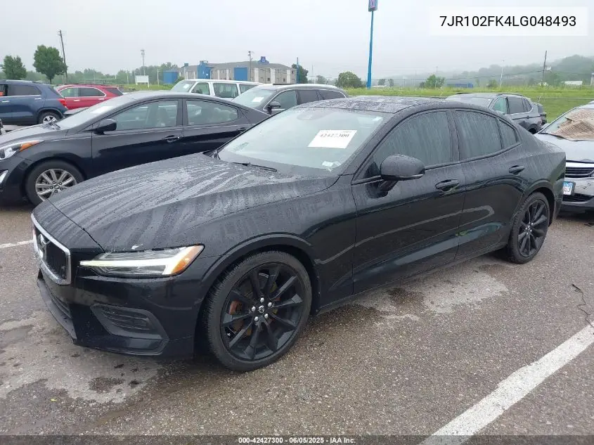 2020 Volvo S60 T5 Momentum VIN: 7JR102FK4LG048493 Lot: 42427300