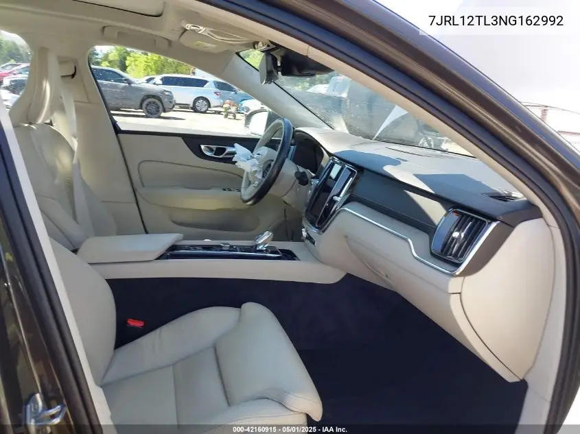 2022 Volvo S60 B5 Inscription VIN: 7JRL12TL3NG162992 Lot: 42160915