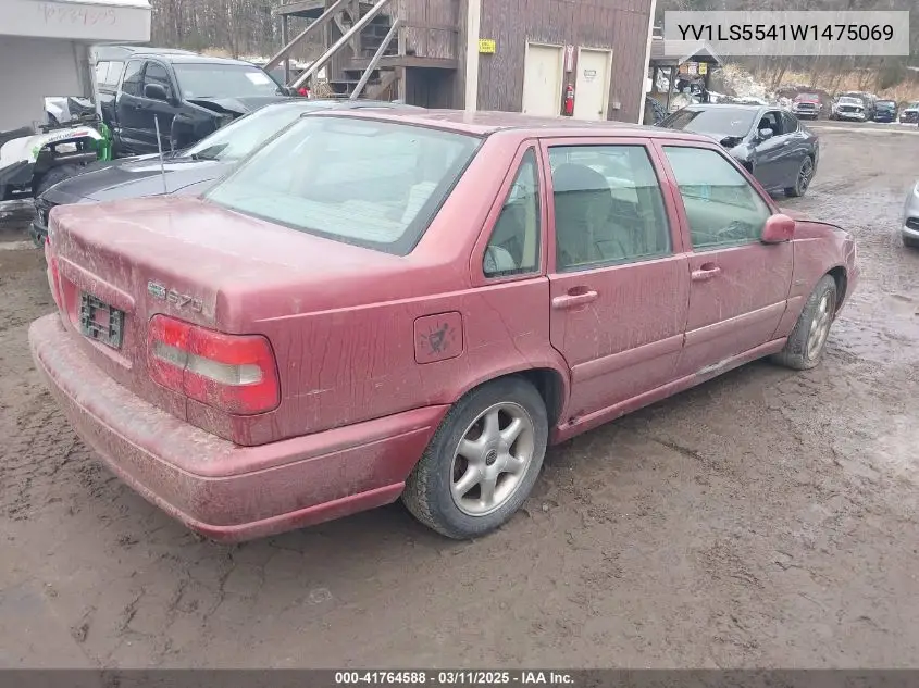 1998 Volvo S70 Gtas/Gtms VIN: YV1LS5541W1475069 Lot: 41764588