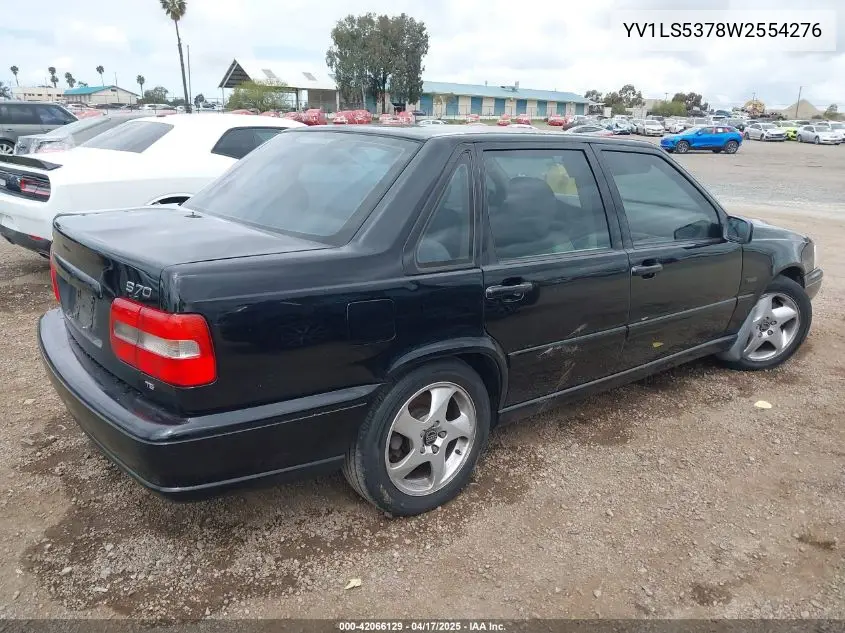 1998 Volvo S70 T5 VIN: YV1LS5378W2554276 Lot: 42066129