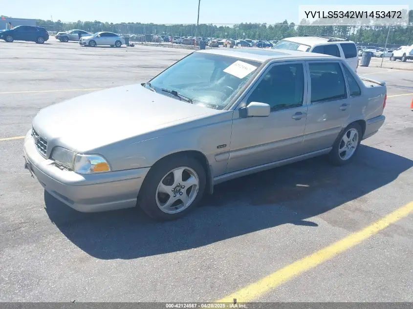 1998 Volvo S70 T5 VIN: YV1LS5342W1453472 Lot: 42124567