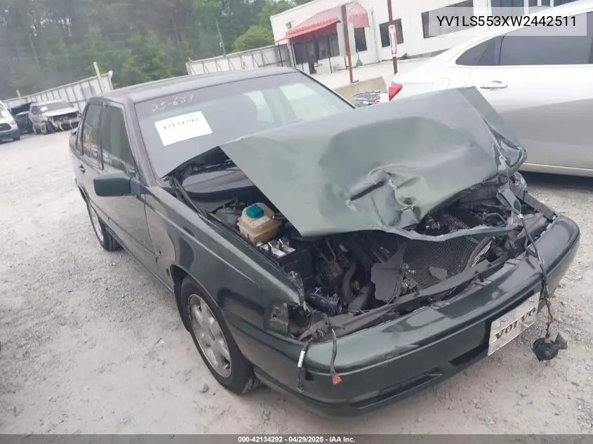 1998 Volvo S70 Gtas/Gtms VIN: YV1LS553XW2442511 Lot: 42134292