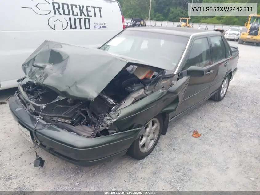 1998 Volvo S70 Gtas/Gtms VIN: YV1LS553XW2442511 Lot: 42134292